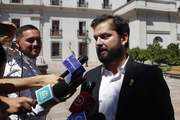 Actividad en La Moneda 27/02/20223