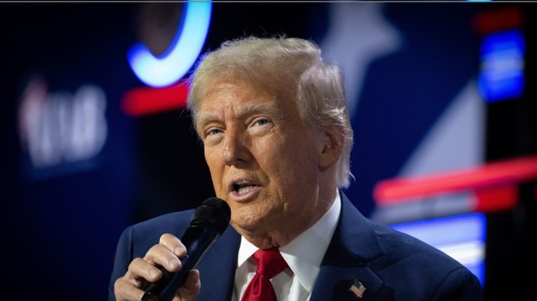 US Presidential Elections - Trump at NFAB summit in Georgia