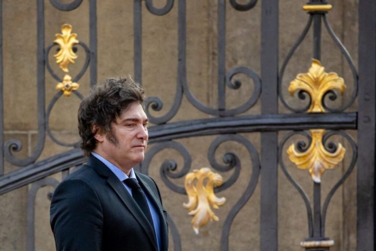 Argentina's President Javier Milei visits Prague