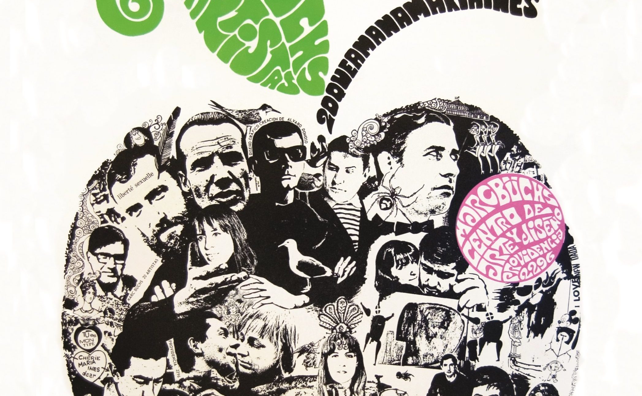 1.-Alvaro-Donoso-y-Mario-Fonseca-Afiche-20-artistas-en-galeria-Marc-Buchs_1968-scaled-e1791371668567